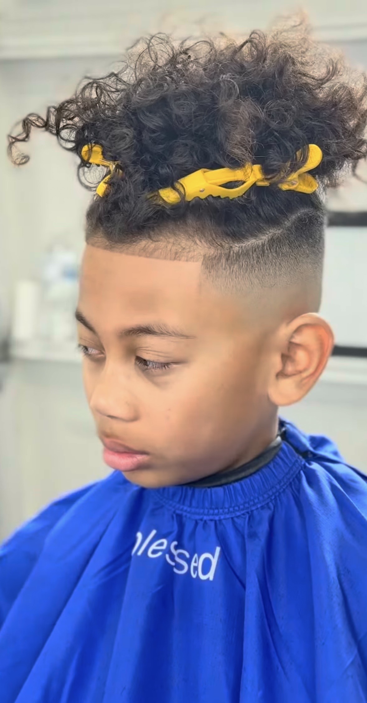 Kids haircut at Sharp Society Barbershop Richmond CA